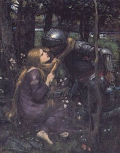 La Belle Dame Sans Merci study 1893