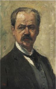 Self-portrait by Lesser Ury