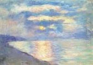 Sonnenuntergang Auf Rugen by Lesser Ury