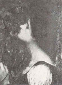 Study for The Soul of the Rose by John William Waterhouse