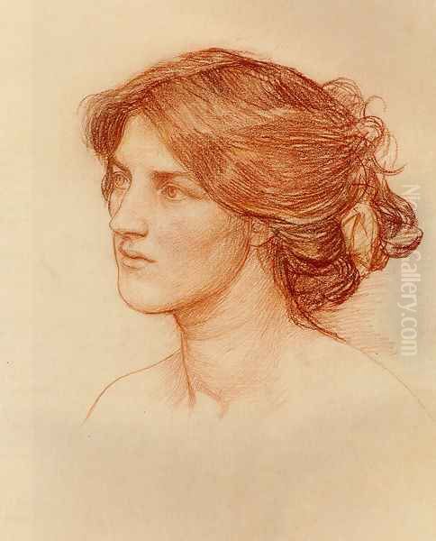 Study For Gather Ye Rosebuds While Ye May - view 1