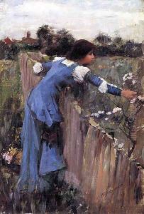 The Flower Picker study 1900 by John William Waterhouse