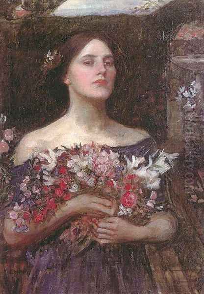 Study for Gather Ye Rosebuds - view 1
