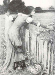The Flower Picker I by John William Waterhouse