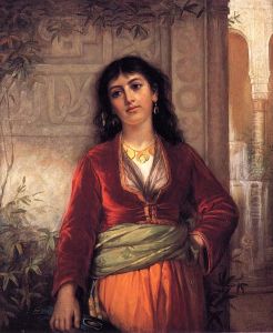 The Unwelcome Companion A Street Scene in Cairo (1873