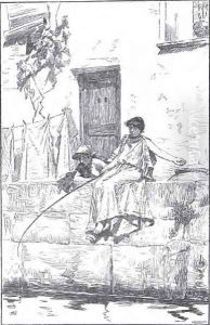 Fishing 1883 by John William Waterhouse