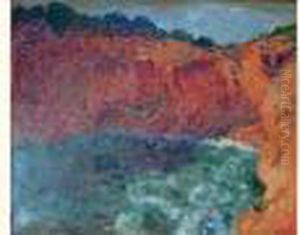 Les Roches Rouges, Circa 1900 by Louis Valtat