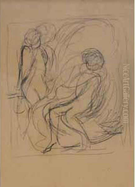 Etude De Personnages. - view 1