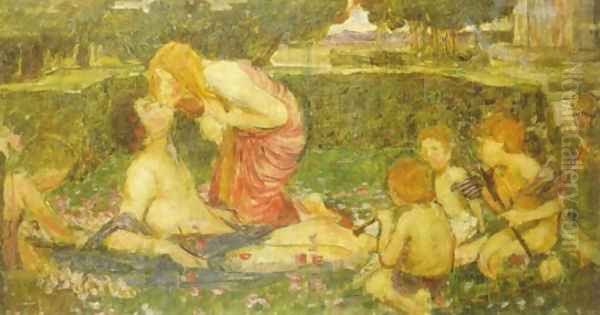 The Awakening of Adonis study 1900 - view 1