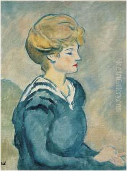 Portrait De Femme Blonde, Circa 1918 - view 1