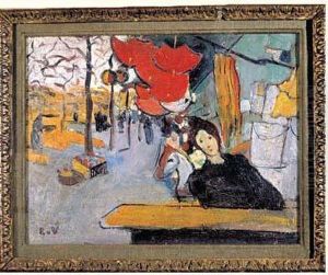 La Marchande De Parapluies by Louis Valtat