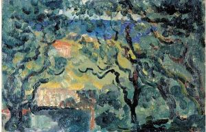 Paysage Au Bord De La Mer by Louis Valtat