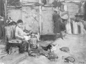 Study for The Favourites of the Emperor Honorius I