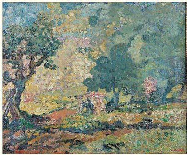 Debut De Printemps Dans L'esterel, Circa 1900 - view 1