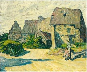 Les Chaumieres by Louis Valtat