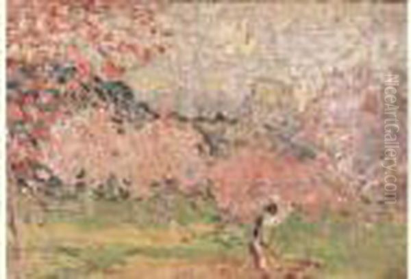 "cerisiers En Fleur", Circa 1903 - view 1