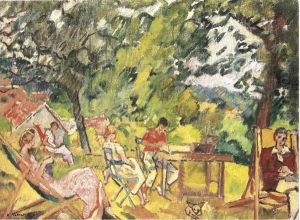 Apres-midi Dans Le Jardin De Choisel Apres-midi Dans Le Jardin De Choisel