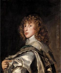 Portrait Of Lord Bernard Stuart, Later Earl Of Lichfield by Sir Anthony Van Dyck
