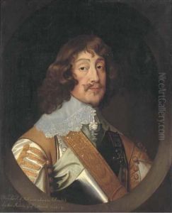 Portrait Of Henry Rich by Sir Anthony Van Dyck