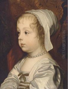 Portrait Of A Young Girl, Thought To Be Princess Mary Portrait Of A Young Girl, Thought To Be Princess Mary