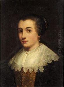 Portrait Of A Lady by Sir Anthony Van Dyck