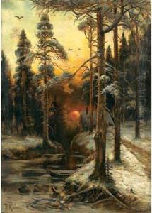Paysage De Neige Paysage De Neige
