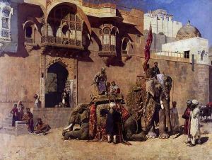 A Rajah Of Jodhpur by Edwin Lord Weeks