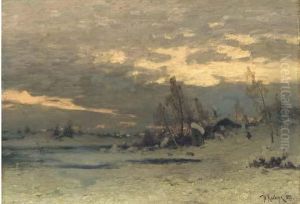 Winter Morning by Iulii Iul'evich (Julius) Klever