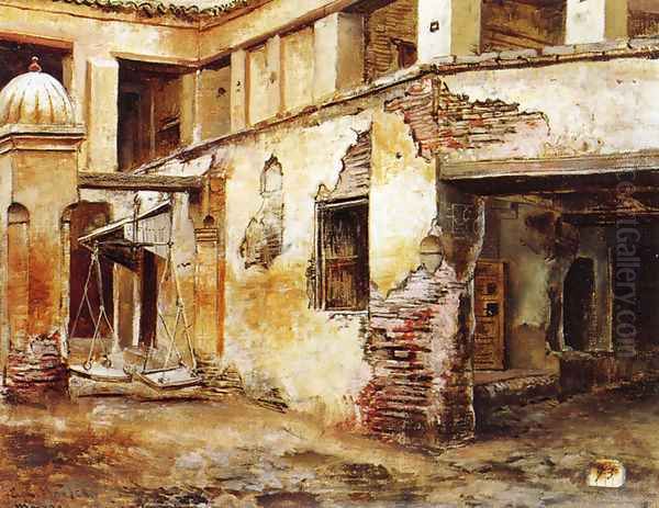 Courtyard In Morocco - view 1