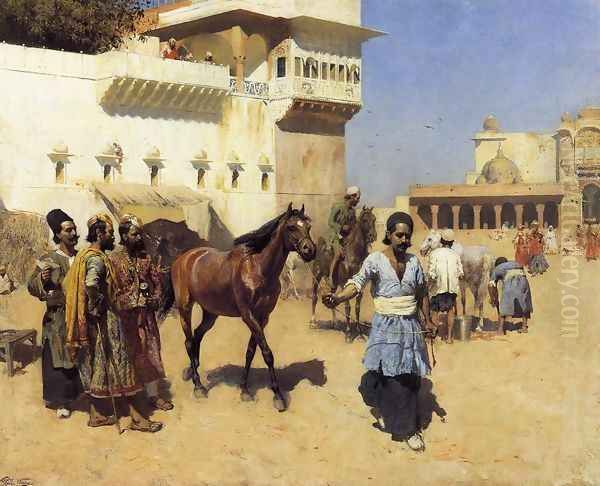 Horse Market, Persian Stables, Bombay - view 1