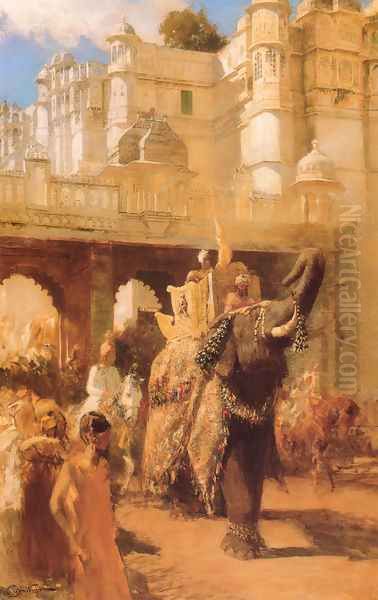 A Royal Procession - view 1