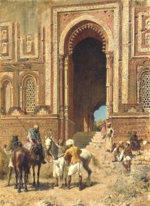 Indian Horsemen at the Gateway of Alah-ou-din, Old Delhi