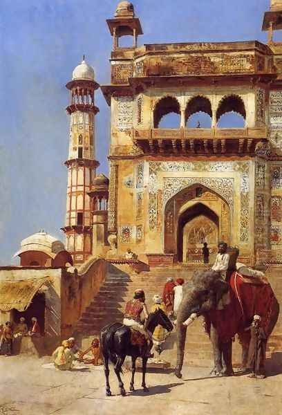 Before A Mosque - view 1
