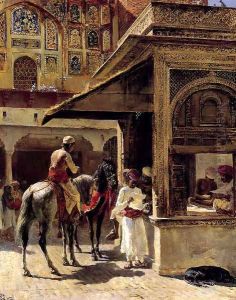 The Metalsmith's Shop 2 by Edwin Lord Weeks