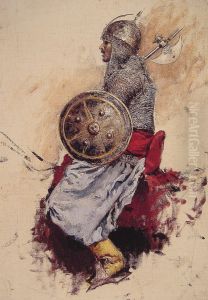 Man in Armor (preparatory sketch for Entering the Mosque) Man in Armor (preparatory sketch for Entering the Mosque)
