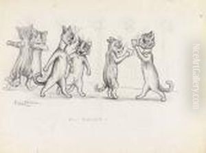 Our Dance by Louis Wain