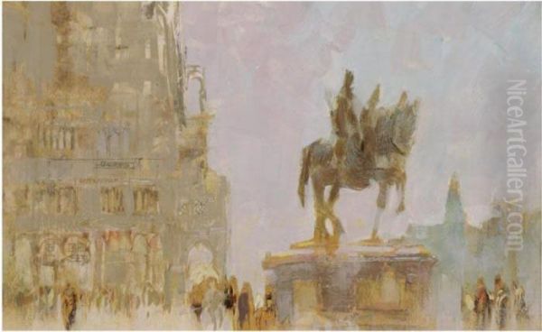 Equestrian Statue - view 1