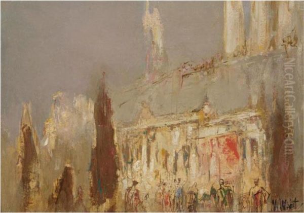 The Palace Of Westminster by William Walcot