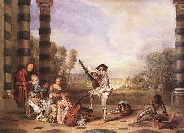 Les Charmes de la Vie (The Music Party) c. 1718 - view 1
