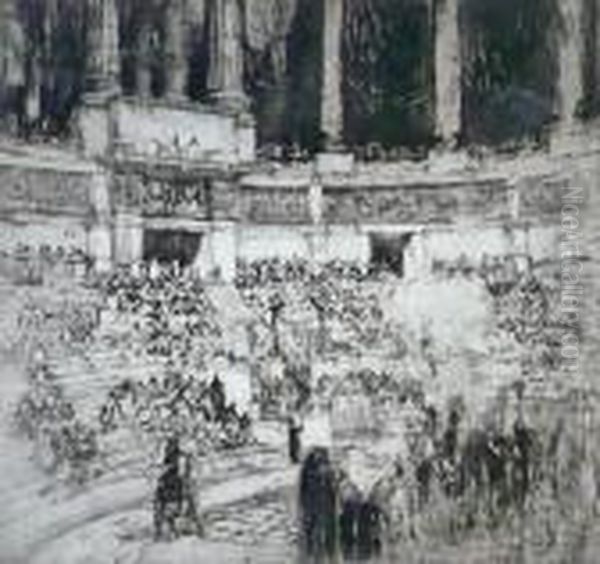 Performance Before The Emperor Hadrian - view 1