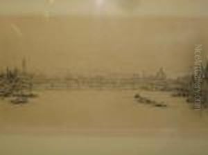 The Thames, London by William Walcot
