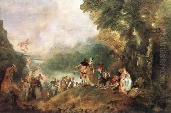 The Embarkation for Cythera 1717 - view 1