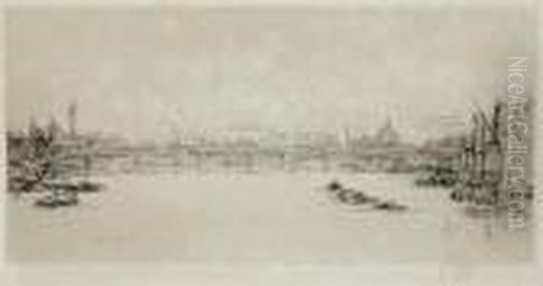 A View Of The Thames In London - view 1