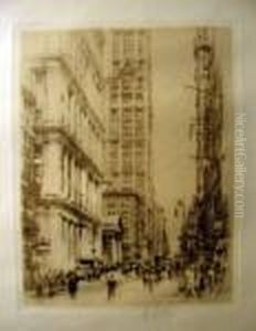 Lower Broadway by William Walcot