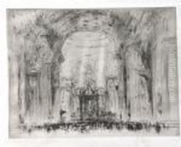 Interior Of St Peter's, Rome - view 1