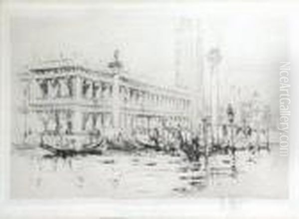 Library, St Mark's, Venice - view 1