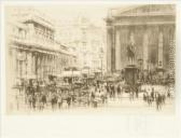 Threadneedlestreet With The Bank Of England - view 1