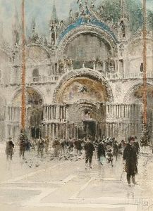 View Across St Mark's Square, Venice by William Walcot
