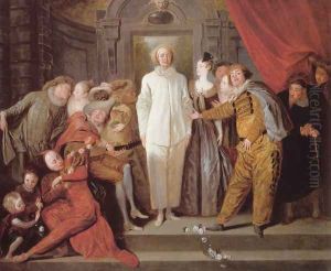 Italian Comedians c. 1720