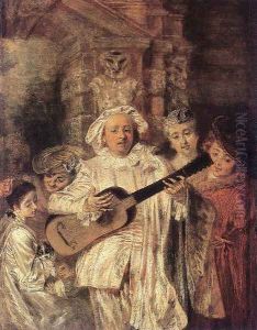 Gilles and his Family c. 1716